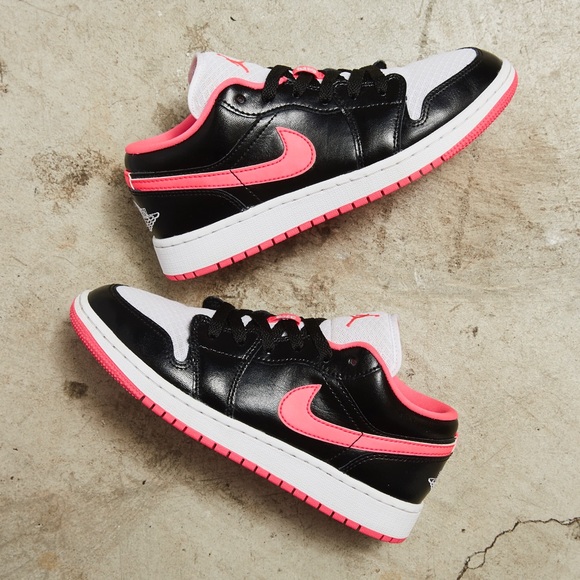 Jordan | Shoes | Nike Air Jordan Retro Low Gs Blackhyper Pink | Poshmark